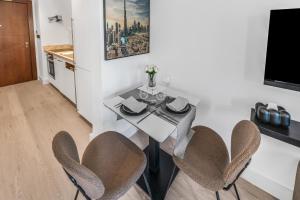 Η κουζίνα ή μικρή κουζίνα στο Luxueux Studio, Top emplacement