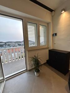 Balkón nebo terasa v ubytování Perina Apartment - free parking