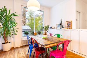 Η κουζίνα ή μικρή κουζίνα στο GuestReady - Séjour Familial à Montrouge +19 φωτογραφίες