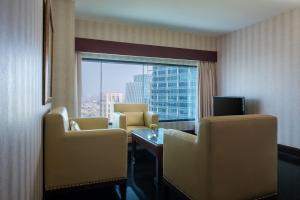Posedenie v ubytovaní Manhattan Hotel Jakarta