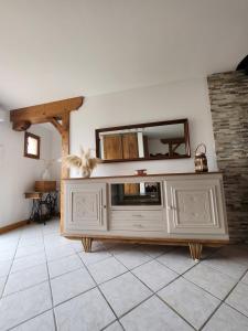 A cozinha ou cozinha compacta de Le refuge de daglan
