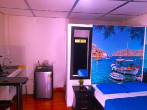 Postel nebo postele na pokoji v ubytování Apartamento Encanto