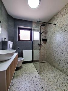 Koupelna v ubytování Rooms Ruza