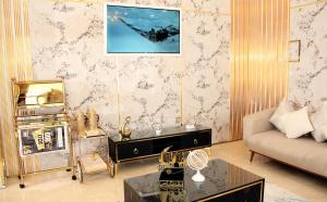 Posezení v ubytování Al BARAKAH HOTEL