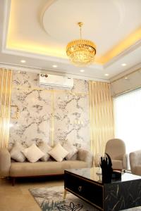 Posezení v ubytování Al BARAKAH HOTEL