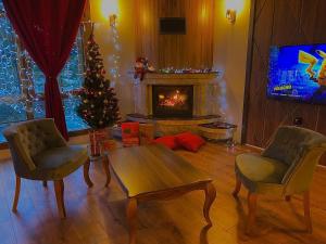 TV a/nebo společenská místnost v ubytování River Didi Otel