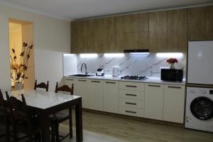Kuchyň nebo kuchyňský kout v ubytování APARTMENT #27 + 23 fotografií