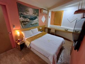 Residence Yeoyu客房内的一张或多张床位