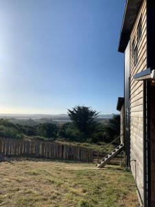 Cabaña con hermosa vista