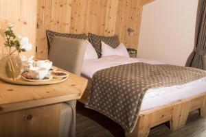 Postel nebo postele na pokoji v ubytování B&B The King