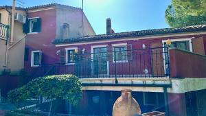 Bygningen som lejligheden ligger i