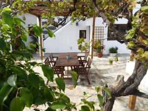 La Casa de Arriba, private rooms in Teror, Gran Canaria外面的花园