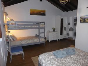 La Casa de Arriba, private rooms in Teror, Gran Canaria客房内的一张或多张床位