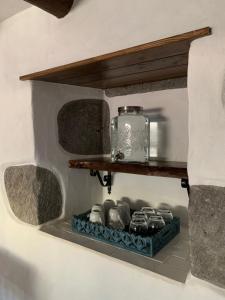 La Casa de Arriba, private rooms in Teror, Gran Canaria的厨房或小厨房