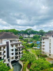 an aerial view of a city with buildings at Tagaytay Staycation - Kasa Luntian in Tagaytay