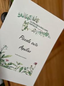 zaproszenie na ślub z kwiatami w obiekcie La Spelonca degli Asini w mieście Prata