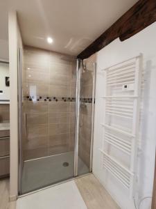 Koupelna v ubytování Gîte Corrézien 3 pers. Piscine chauffée