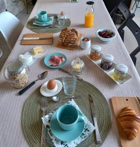 Morgenmad for gæster der bor på LE VERGER