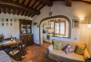 Kuchyň nebo kuchyňský kout v ubytování CASE&COLLINE Buonriposo