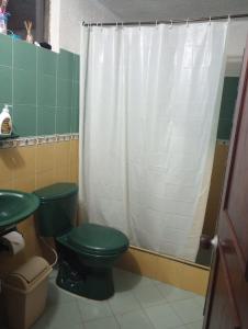 Koupelna v ubytování HABITACION EL VIAJERO