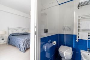 Koupelna v ubytování Hotel Sorriso