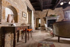 Posezení v ubytování La Rocca - Palazzo Pallotti