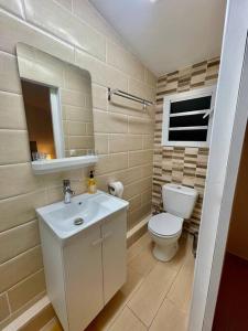 Koupelna v ubytování Villa TiCazMimose