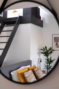Letto o letti in una camera di B&B De Joker