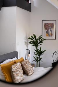 Letto o letti in una camera di B&B De Joker