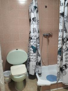 A bathroom at Hostal New York City