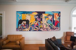 Posezení v ubytování Canandaigua Guesthouse