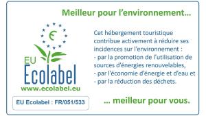a screenshot of a document with the help of the eu ecologicphrinephrine at Hôtel du Château Dinan - Originals Boutique in Dinan