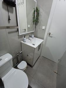 Kúpeľňa v ubytovaní Alicante Postiguet Studios