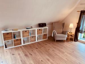 Posezení v ubytování Ferienhaus Garz