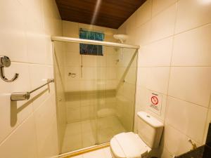 Et badeværelse på Pousada Casa de Charme