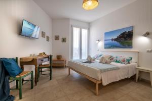 TV a/nebo společenská místnost v ubytování Nuo Room