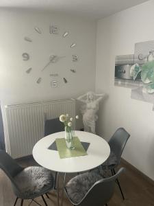 Posezení v ubytování Bürgemeister Apartment