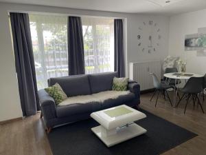 Posezení v ubytování Bürgemeister Apartment