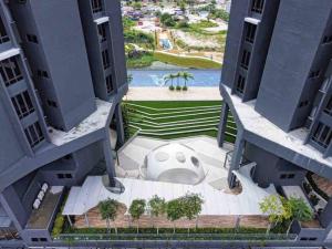 O zonă de relaxare la Cozy Aera Residence / FREE Wi-fi Netflix / Sunway
