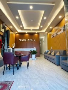 Posezení v ubytování Ngọc Anh Hotel