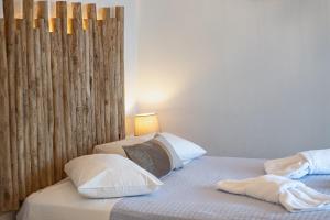 Letto o letti in una camera di Pension Stella