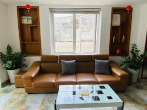 Posezení v ubytování Nhat Hoang Hotel