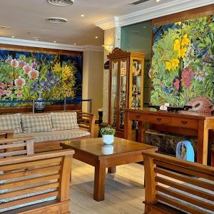 Posezení v ubytování Hotel Maluri