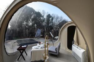 Posezení v ubytování Bubble Room Suite Experience - Bolla Savio Ravenna