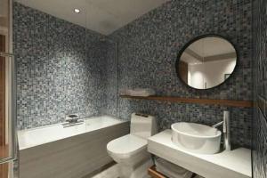 A bathroom at Tam Coc Condelux Boutique Hotel & Travel