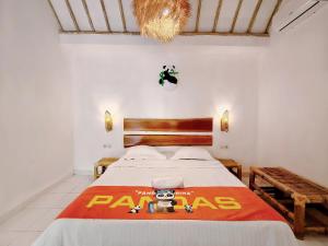 Panda Home客房内的一张或多张床位