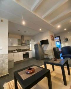 Η κουζίνα ή μικρή κουζίνα στο Pied sur mer "Un paradis à bas prix" +6 φωτογραφίες