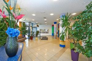 Móttaka eða anddyri á Hotel Kolping Wien Zentral
