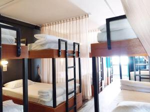 Postel nebo postele na pokoji v ubytování W168 hostel