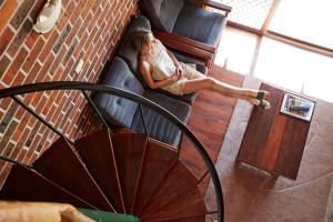 Posezení v ubytování Evedon Lakeside Retreat + 30 fotografií